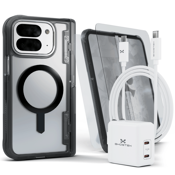 Pixel 10 Pro Fold Bundle – Case + Charger + Cable + Screen Protector