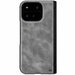 Google Pixel 11 Pro Fold Gray Leather Case MagSafe Magnetic Hinge Cover Screen Protector