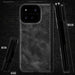 Google Pixel 11 Pro Fold Black Leather Case with MagSafe and Screen Protector