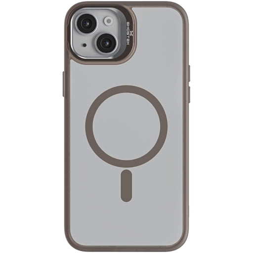 iPhone 15 Plus MagSafe Camera Kickstand Case Grey