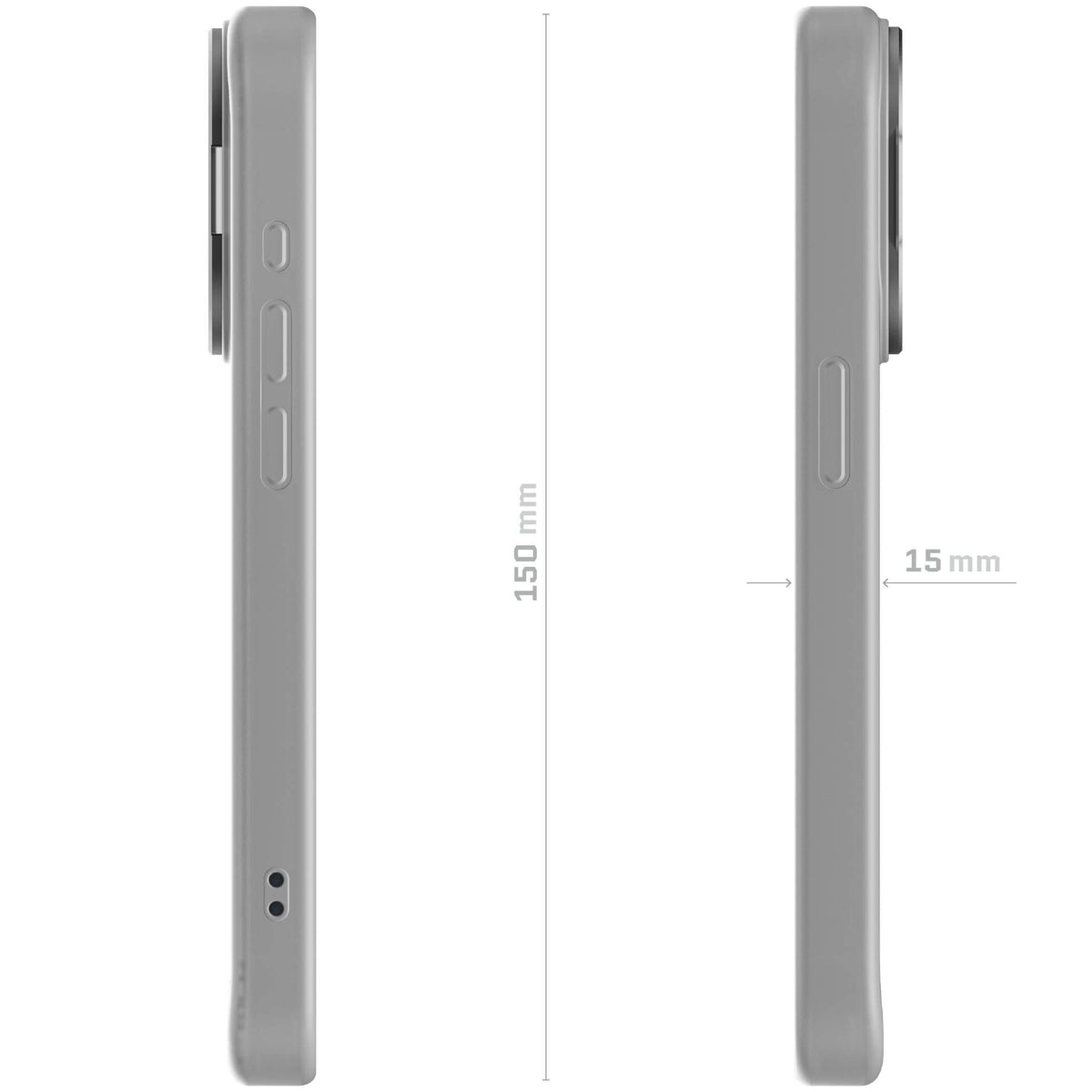 Apple iPhone 15 Pro Camera Stand Phone Cases White