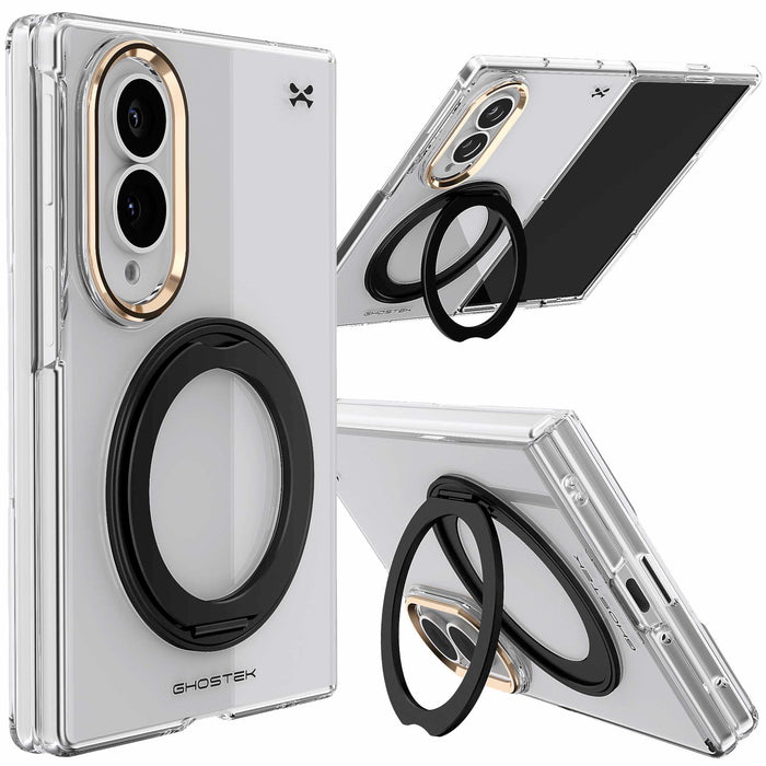 Galaxy Z Fold 8 Case Clear Gold MagSafe