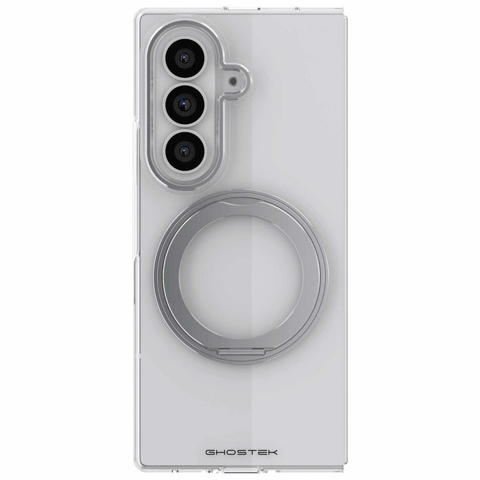 Samsung Galaxy Z Fold 8 Ultra Case Clear Silver MagSafe