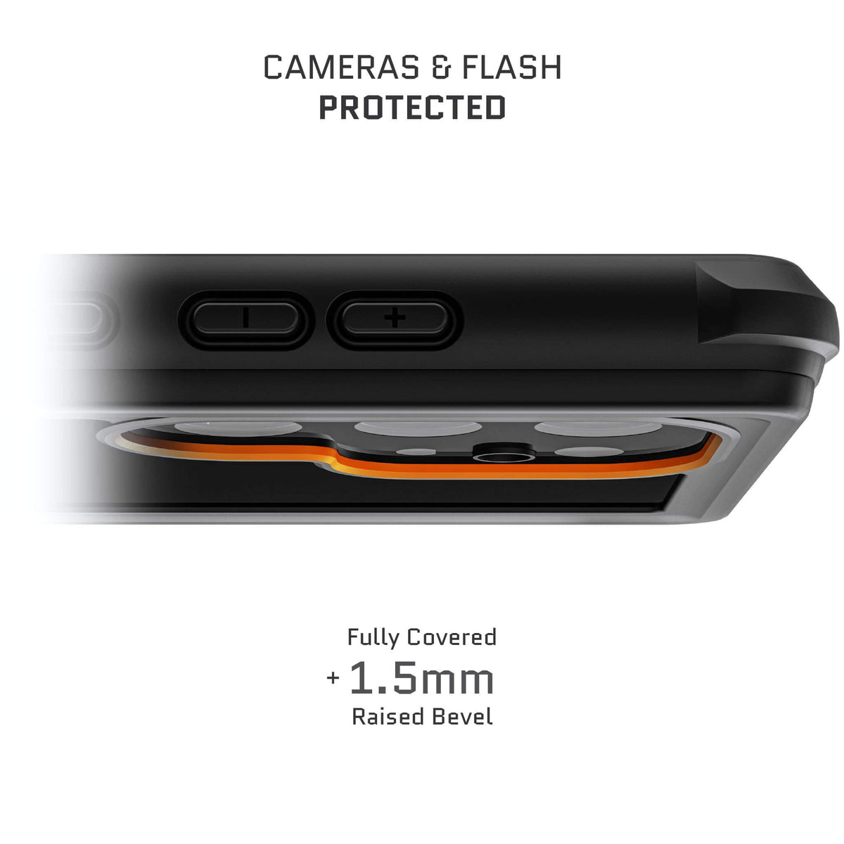 Black Galaxy S24 Ultra Waterproof Case with Screen Protector Belt Clip Holster 