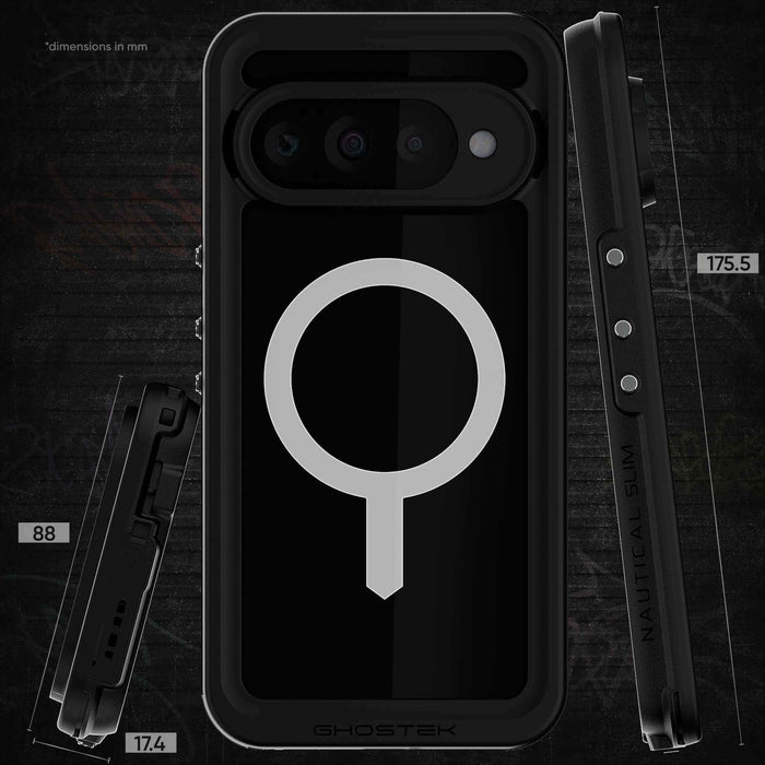 Google Pixel 11 Pro XL Waterproof Case Screen Protector Camera Lens Cover MagSafe Magnetic Full Body Heavy Duty Protection