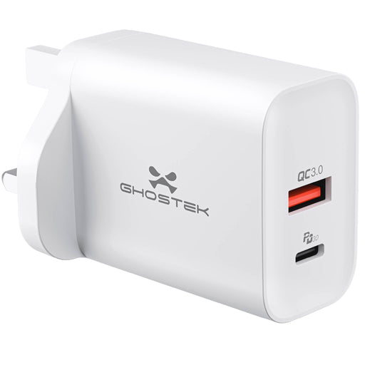 NRGlink 30W USB-C Wall Charger Charging USB UK Plug Adapter