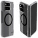 Pixel 11 Pro Fold Case Clear MagSafe Hinge Cover Black