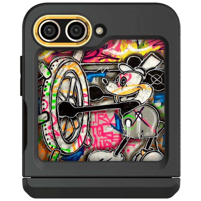 Samsung Galaxy Flip 5 Mickey Mouse My Way Case Artist Collab Artwork Protective Phone Cover