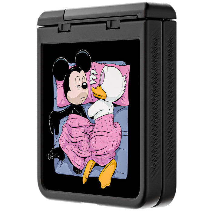 Galaxy Z Flip 6 Sleeping Together by RX Strip Artist Artwork Protective Phone Case Limited Edition Collab Cover