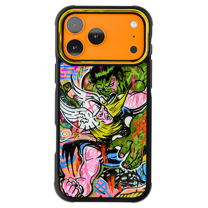 Thor vs Hulk - Spraypaint Art <br>by Doped Out M — Limited Edition COVERT