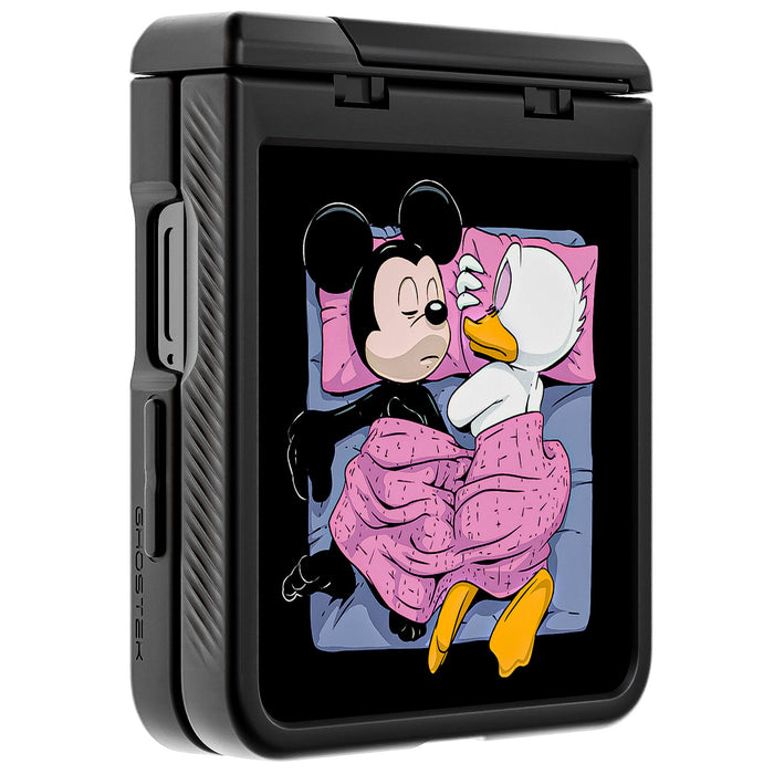 Galaxy Z Flip 7 Sleeping Together by RX Strip Artist Artwork Protective Phone Case Limited Edition Collab Cover