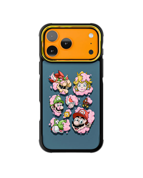 iPhone 17 Pro Max DECONSTRUCTED SUPER M CHUNKS by Dhani Barragán Artist Artwork Protective Phone Case Limited Edition Collab Cover