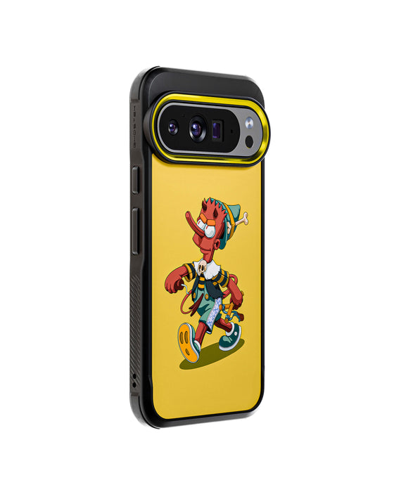 Pixel 10 Pro XL BAROCCHIO DEVIL by Dhani Barragán Artist Artwork Protective Phone Case Limited Edition Collab Cover