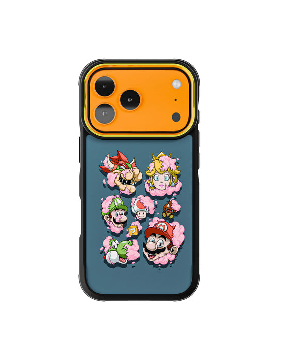 iPhone 17 Pro DECONSTRUCTED SUPER M CHUNKS by Dhani Barragán Artist Artwork Protective Phone Case Limited Edition Collab Cover