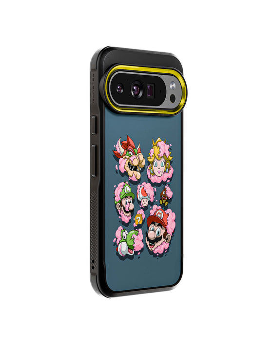 Pixel 10 Pro XL DECONSTRUCTED SUPER M CHUNKS by Dhani Barragán Artist Artwork Protective Phone Case Limited Edition Collab Cover