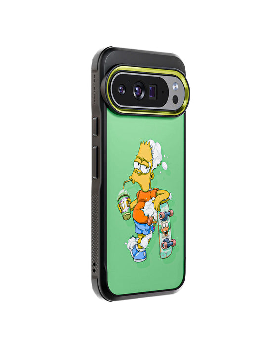 Pixel 10 Pro XL DECONSTRUCTED BART by Dhani Barragán Artist Artwork Protective Phone Case Limited Edition Collab Cover
