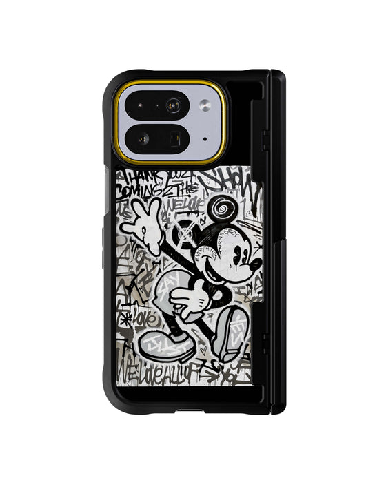 Pixel 10 Pro Fold Mickey Mouse Everything Turns Grey Case