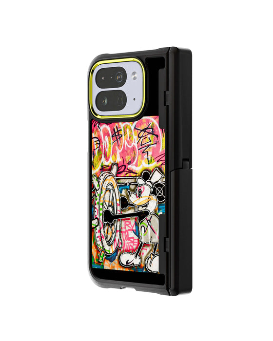 Pixel 10 Pro Fold Mickey Mouse My Way Case Artist Collab Artwork Protective MagSafe Phone Cover