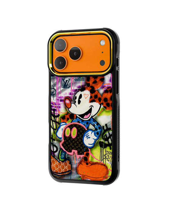 iPhone 17 Pro Max Mickey Mouse Plush Fashion Case