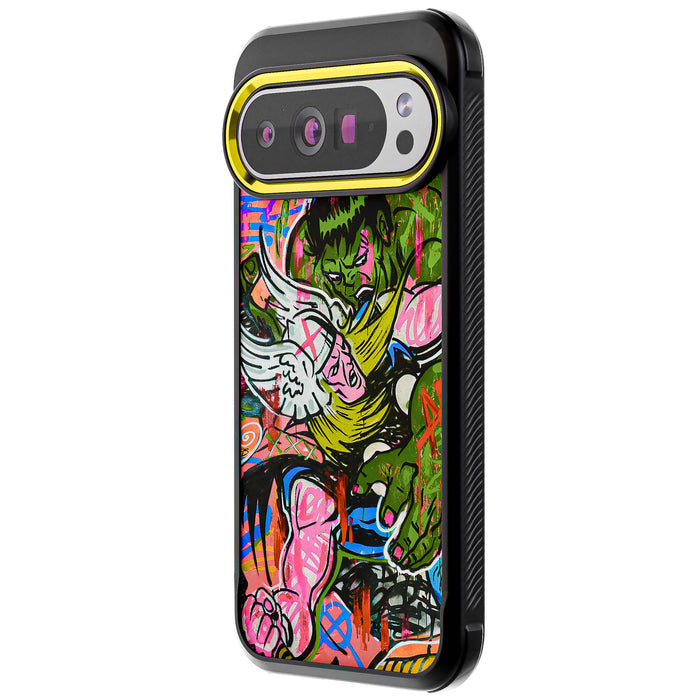 Thor vs Hulk - Spraypaint Art <br>by Doped Out M — Limited Edition COVERT