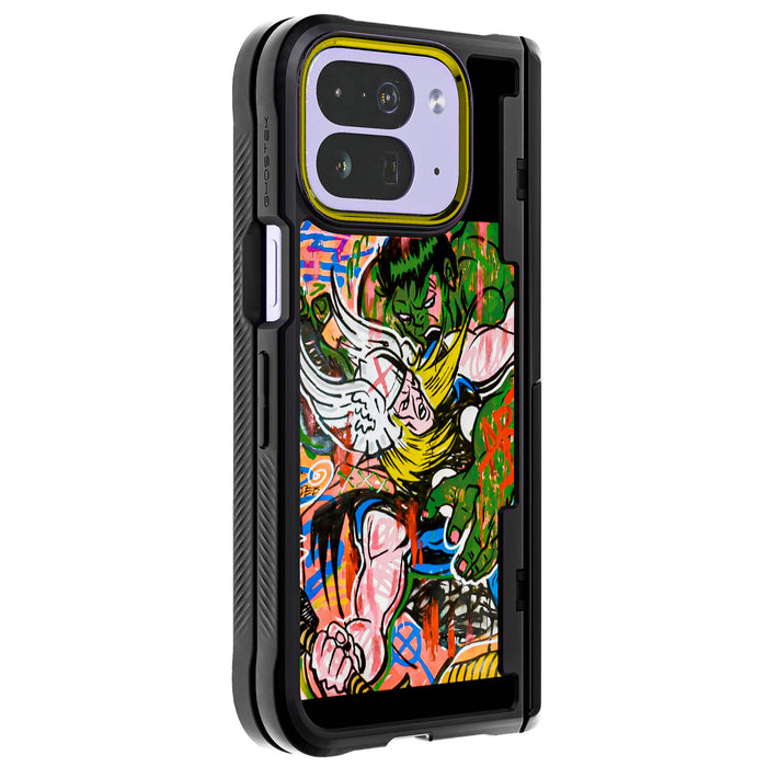 Thor vs Hulk - Spraypaint Art <br>by Doped Out M — Limited Edition COVERT