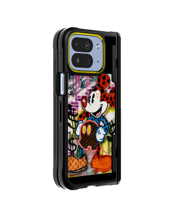 Pixel 10 Pro Fold Mickey Mouse Plush Fashion Case