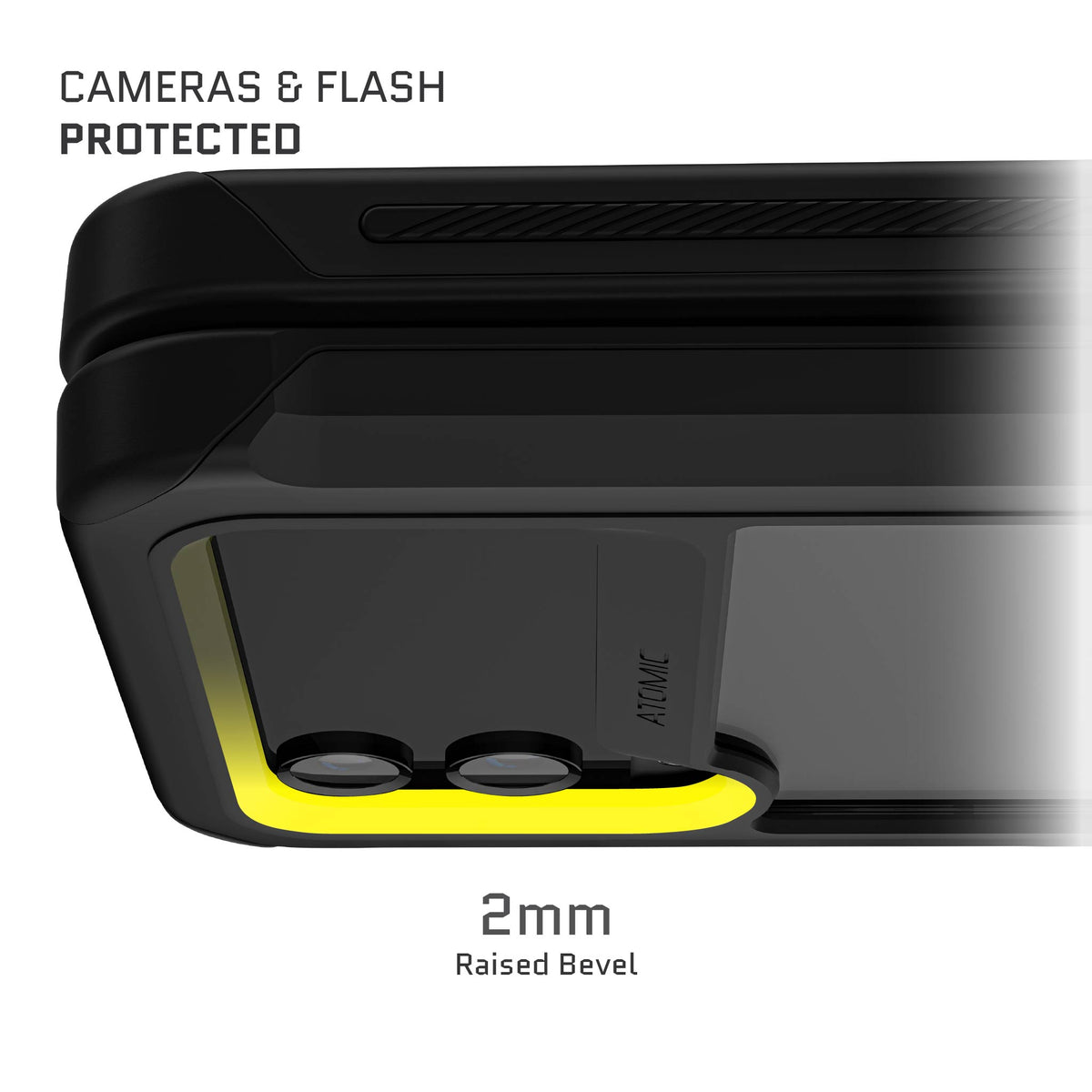 Samsung Galaxy Z Flip4 Case Black Metal
