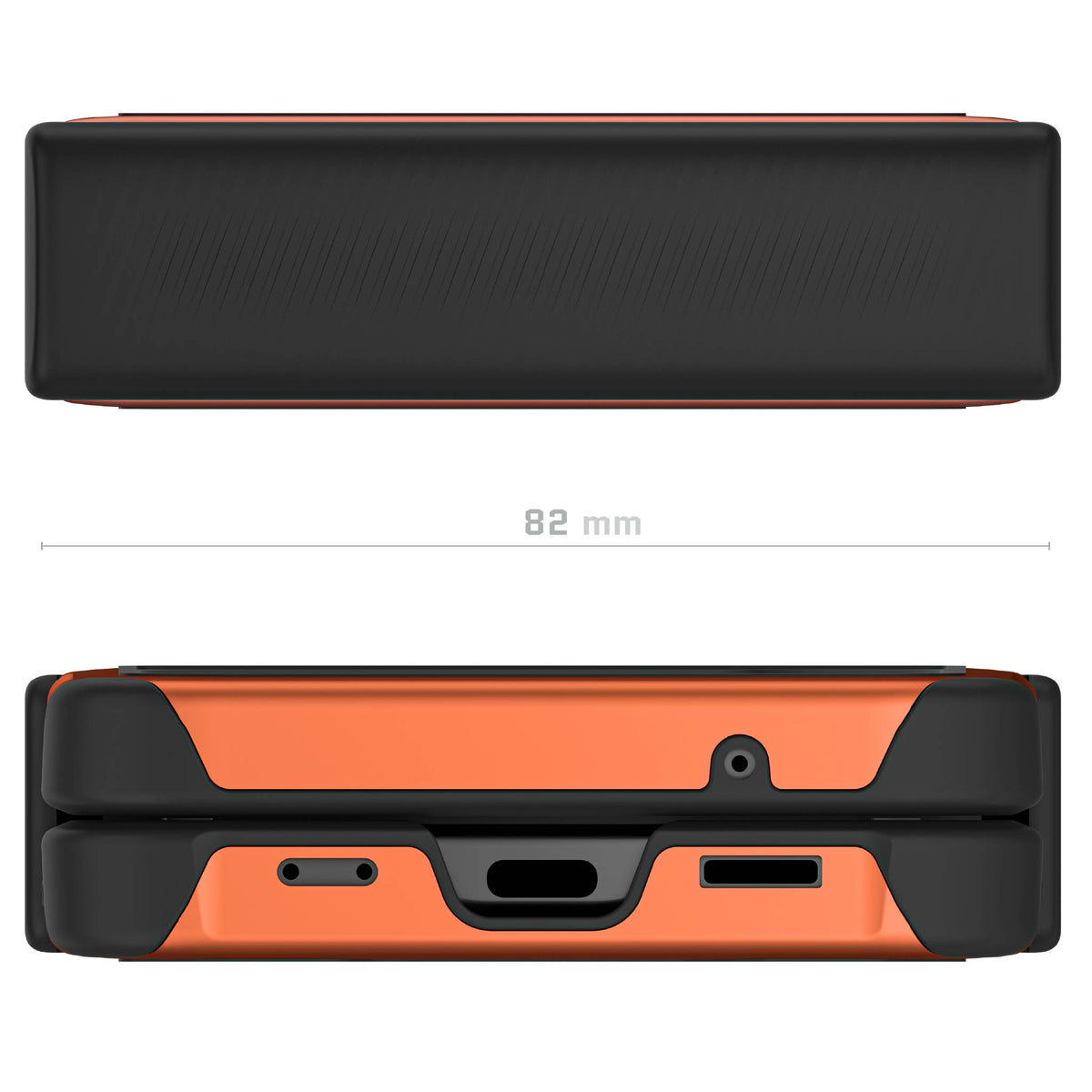 Flip4 Case Orange Fabric