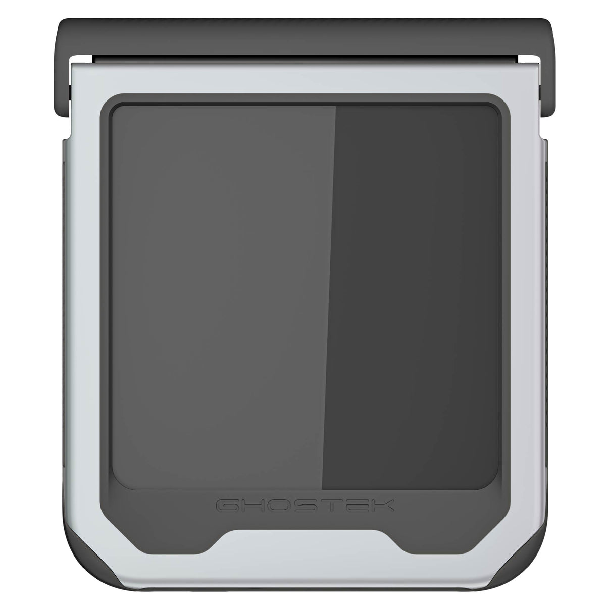 Samsung Galaxy Z Flip 4 Case Silver Clear
