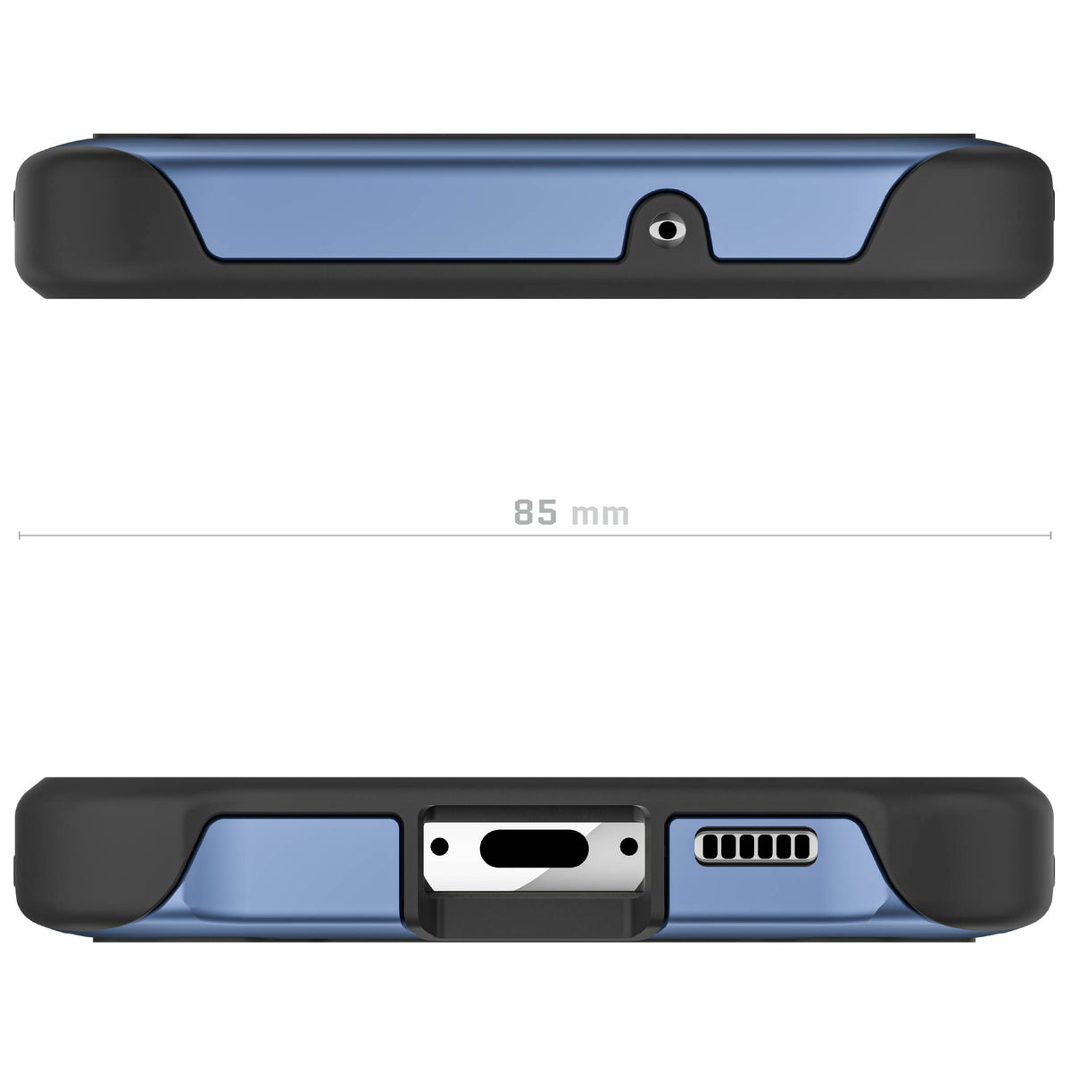 Samsung S23+ Case Aramid Carbon Blue