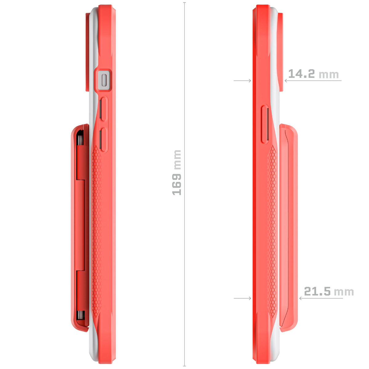 MagSafe iPhone 14+ Wallet Case Pink