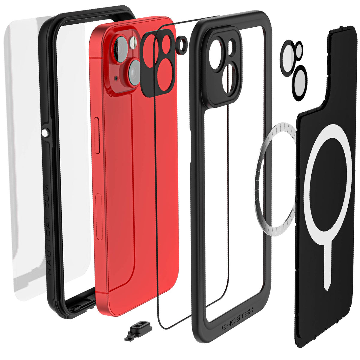 Waterproof Apple iPhone 14 Case with Screen Protector